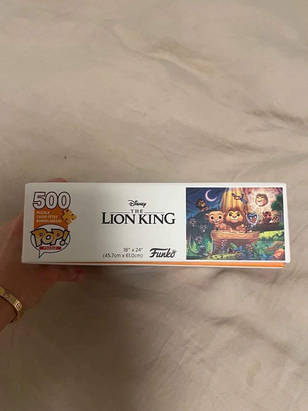 Disney The Lion King 500 piece puzzle!  colorful good condition - Picture 4 of 4